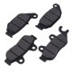 thumbnail image 1 of 4pcs Motorcycle Front Rrear brakes compatible for Honda Cb190r Cb 190 Model Brake Pads, 1 of 15