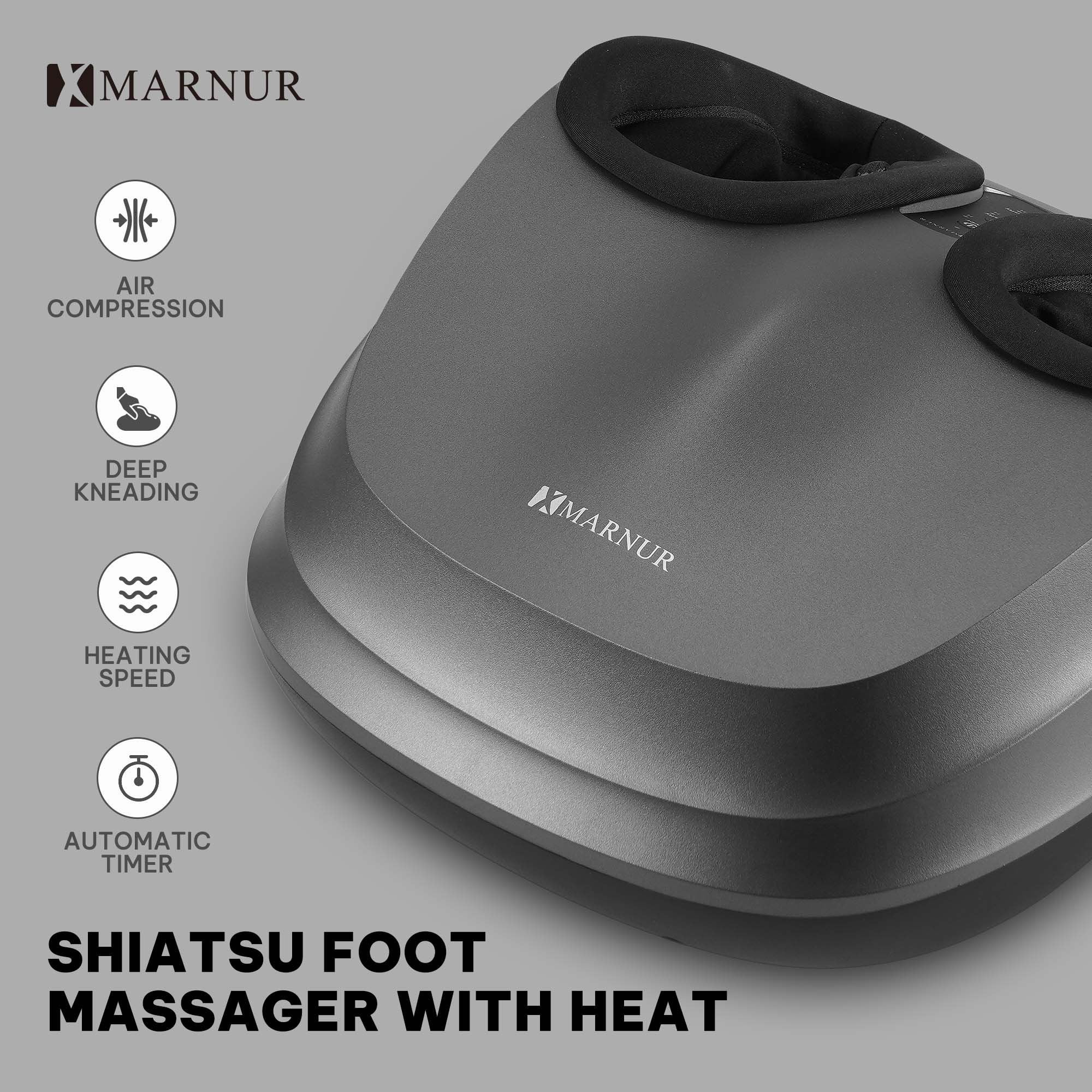 STYLE 【SHIATSU】 Shiatsu Foot Massager with Heat and Air Compression, Deep Kneading