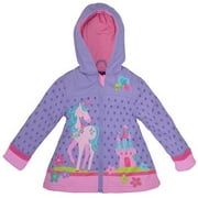 Stephen Joseph Girls 4-8 Rain Coat & Umbrella Set