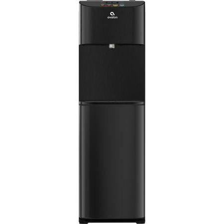 

Avalon Electronic Bottom Loading Water Cooler Water Dispenser - 3 Temperatures Hot Cool & Cold Digital Clock with Temperature Control Durable Stainless Steel Cabinet Self Cleaning Black