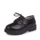 thumbnail image 4 of Zapatos de cuero para niños y hombres, zapatos de rendimiento para amigos de la escuela primaria, zapatos de charol con cordones para niñas, modelo, 4 of 5