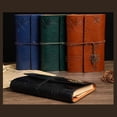 thumbnail image 3 of A 6 Maple Leaf Notebook Retro Leather Notebook Travel Notebook for School, 3 of 12