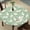Feline Pastoral, variant on Blueberry Leaf Round Tablecloth – Fitted Circle Table Cover with Elastic Edge, Waterproof & Washable Polyester Table Cloth for 35" to 42" Indoor/Outdoor Tables