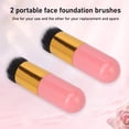 thumbnail image 4 of Makeup Brush,  Brush Portable 2pcs Multipurpose  For Liquid For Makeup Tool For Powder, 4 of 8