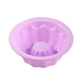 thumbnail image 1 of Inteprter Mini molde antiadherente para hornear de silicona estriado, resistente al calor, calabaza, postre, magdalenas, revestimientos para el Herramientas y accesorios para hornear Púrpura claro Inteprter HA082889-02, 1 of 6