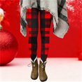 thumbnail image 2 of Fancifize Women's Christmas Leggings High Waist Stretch Slim Yoga Pants Xmas Holiday Wokrout Trousers, 2 of 6