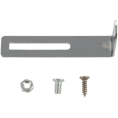 

Lp Electric Guitar Guard Bracket Front Cover L-Shaped Bracket Support Bracket with Screws and Nuts Silver