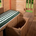 thumbnail image 4 of Backyard Discovery Scenic Heights Cedar Wooden Elevated Playhouse, Play Kitchen, Deck, 4 of 9