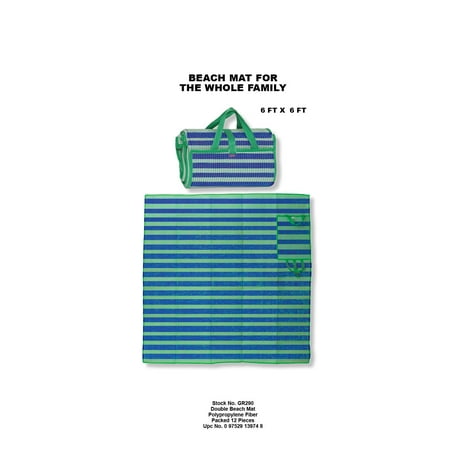 Large 6' x 6' Beach Mat