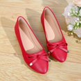 thumbnail image 4 of Loafers for Women, Plus Size Soft Sole with Bows, Trendy Comfortable Flat Shoes for Spring Summer, 4 of 9
