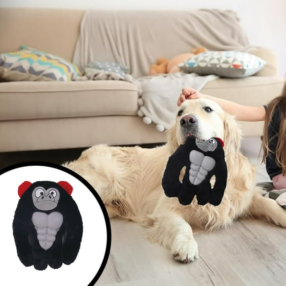 Indestructible Tough Dog Toys For Heavy Chewers Interactive Dog Chew Toys With Rubber Muscles Squeak Dog Toys For Aggressive Chewers Dog Toys For Small Medium Large Breed Small Dog for Small Breed