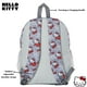 thumbnail image 4 of Mochila Fast Forward Hello Kitty para niñas de 40 cm, color rojo y gris, 4 of 8