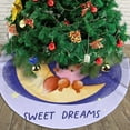 thumbnail image 3 of XMXY Halloween Christmas Tree Skirt, Foxy Moon Sweet Reading Dream Holiday Party Indoor Decorations Ornaments, 36" Inch, 3 of 5