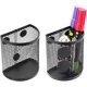 thumbnail image 1 of Soporte para cepillo y maquinilla de afeitar de seguridad cromado de lujo que se adapta a todos sus accesorios de afeitado (plata 22 pieza), 1 of 5