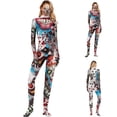 thumbnail image 2 of Mono de juego de rol para adultos con estampado de esqueleto para mujer Fridja nalpqowj5445, 2 of 8
