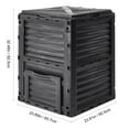 thumbnail image 5 of KFFKFF Garden Compost Bin 80 Gal/300 L Outdoor Compost Bin BPA Free Material, 5 of 9