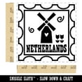 thumbnail image 2 of Netherlands Passport Travel Self-Inking Rubber Stamp Ink Stamper - Blue Ink - Large 1-1/2 Inch, 2 of 7