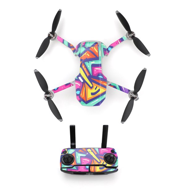 Juguete Moda Garabatos Pegatinas Calcomanía Cubierta Protector Para MAVIC Mini RC Drone AMMAO TOY230209-3549toy