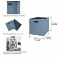 Better Homes & Gardens Fabric Cube Storage Bins (12.75" x 12.75"), 2
