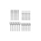 thumbnail image 1 of Juego De Cubiertos Moven Acero Inoxidable Kit De 24 Cosmo, 1 of 7