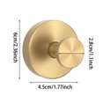 thumbnail image 7 of Yucurem Heavy Duty Suction Cup Hooks, Removable Towel Hooks for Bathroom, No-Drill Hooks, Gold, 4 Pack, 7 of 7