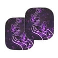 thumbnail image 3 of Garronmavis Butterfly 2 Pack Car Front Windshield Sunshade ,Reflected Sun Glare Anti-UV Car Interior Protector Sunshades, 3 of 5