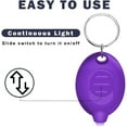thumbnail image 2 of 48pcs Mini UV Keychain Flashlight,Portable Black Light, 2 of 6