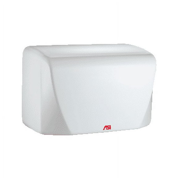 ASI 0198-1 - TURBO-Dri Jr. - Automatic High Speed Hand Dryer - (110-120V) - White - Surface Mount
