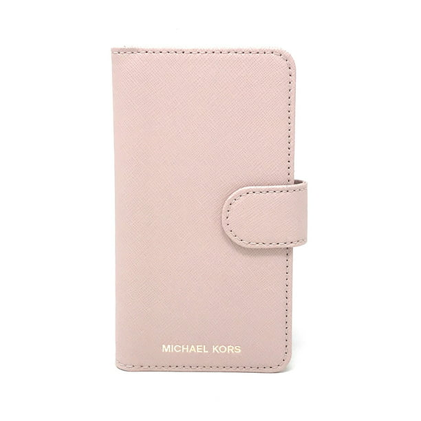 lomme romanforfatter tunge Michael Kors Electronic Leather Folio Phone Case for iPhone 8 / iPhone 7,  Soft Pink - Walmart.com