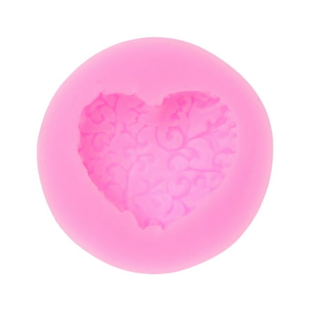 

Decorating DIY Silicone Cake Mould 3D Flower Heart Shape Mold Valentine s Day