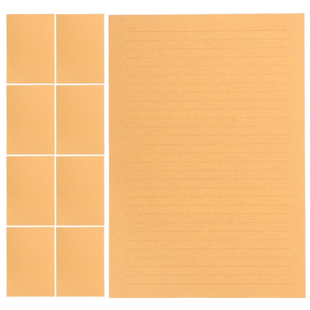 OHOIOLLA Papel Kraft Vintage Para Escritura Papel Decorativo Para Cartas Y Proyectos Artísticos