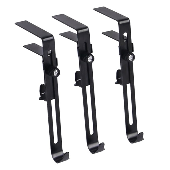 Retractable Mantles Hook Grip Front Iron Construction Stocking Holders Festival Home Decors