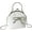 B-white, variant on Kukuzhu Chic Bow Bucket Bag Women Casual Wedding Chain Shoulder Bag