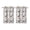 Halloween-themed777, variant on Spooky Halloween Tier Curtains Set of 2, with Witch and Cobweb Illustration, Semi-Sheer Window Treatment Panels 27.5x36in(70x90cm) Kitchen Curtains