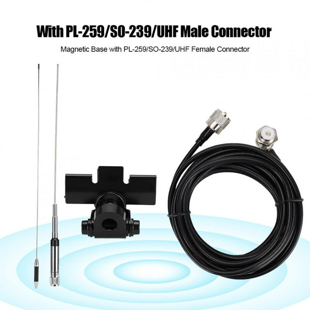 NL-770R Banda Dual VHF/UHF 144/430MHz 3.0/5.5 DBI NL 770R Radio de Automóvil Móvil/Estación Antena