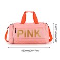 thumbnail image 2 of Bolsa de gimnasio con compartimento para zapatos, bolsa de viaje, bolsa de noche para mujeres y hombres, 2 of 8