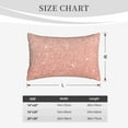 thumbnail image 6 of Balery Rose Gold Glitter Pillow Covers,Bed Pilowcases,Reversible Plush Throw Pillow Covers End Pillow Encasement,Pillow Case -, 6 of 9