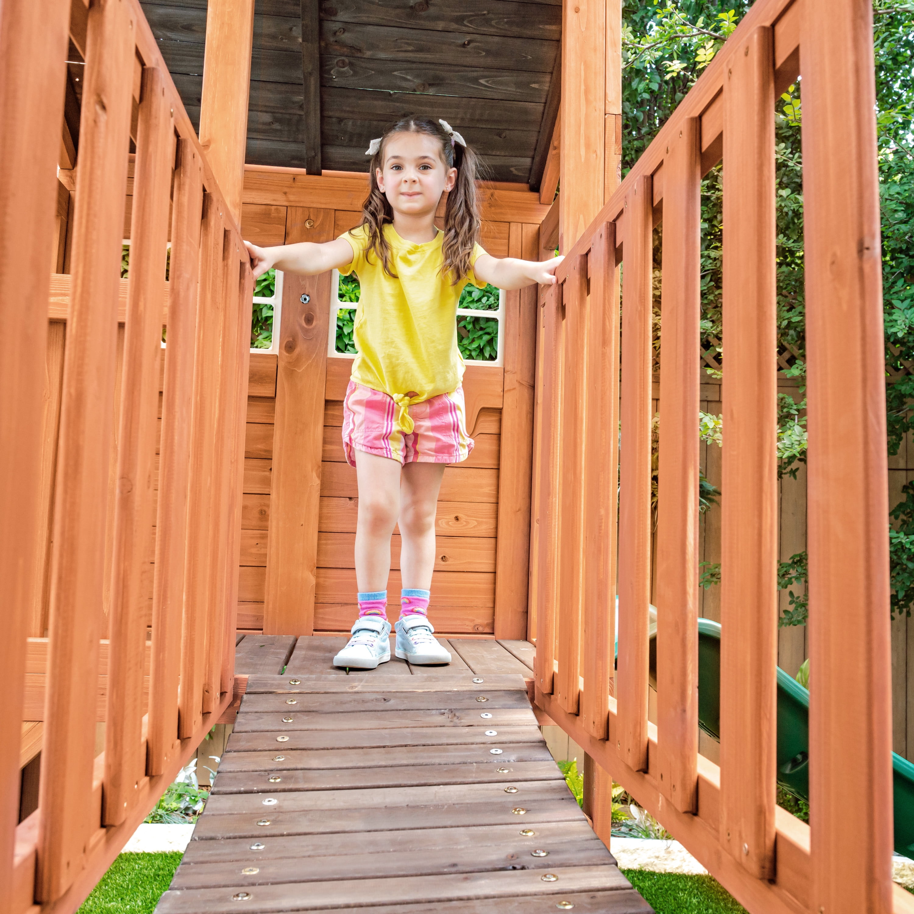 KidKraft Boulder Bluff Swing Set Playset