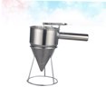 thumbnail image 4 of RENACLIPY 1Pcs Metal Funnel for Batter Dispensing in Cake Shop with Frosted Surface, 4 of 8