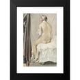 thumbnail image 2 of Jean Auguste Dominique Ingres 13x18 Black Modern Framed Museum Art Print Titled - The Bather (1808), 2 of 5