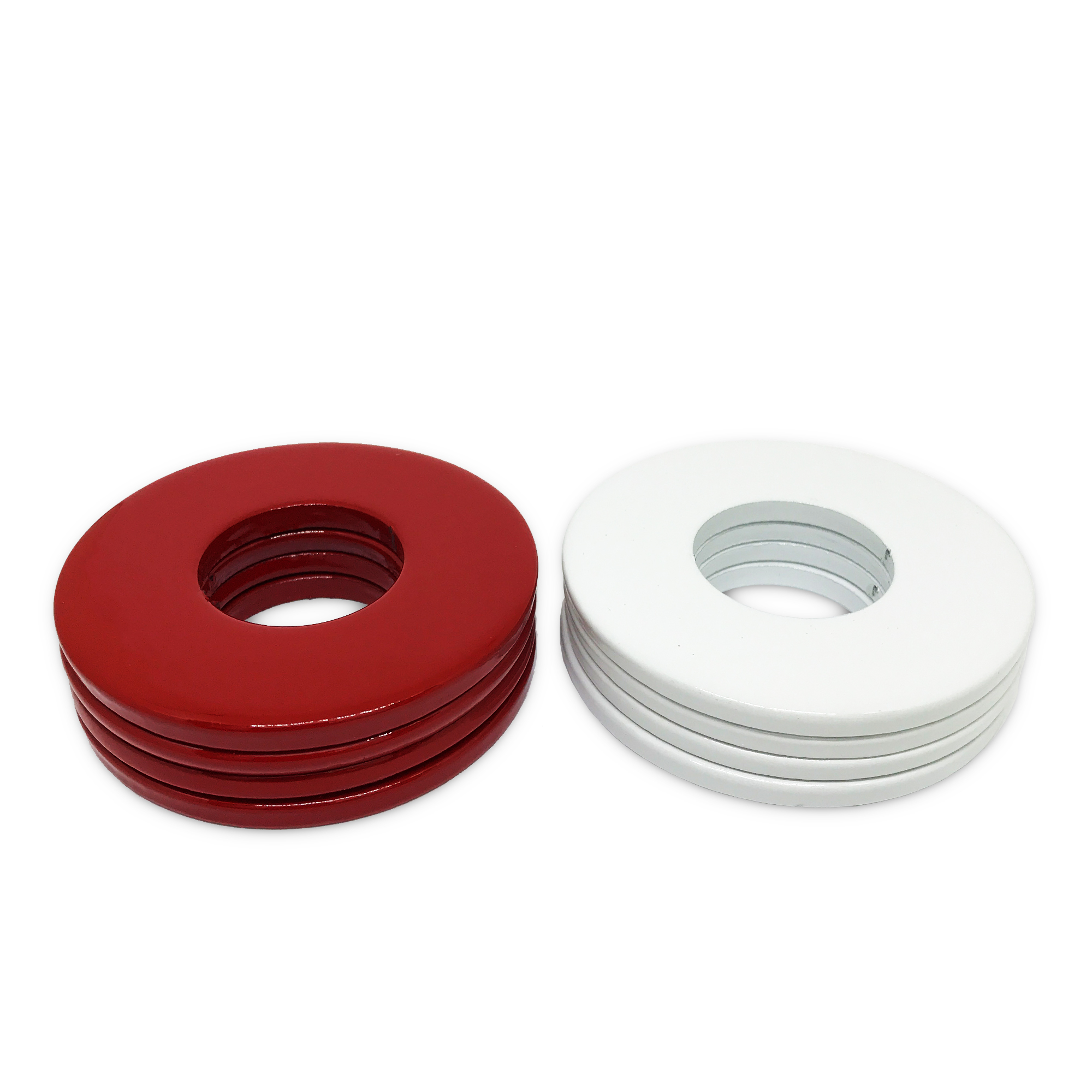 8 Pack High Quality Powder Coated Steel Replacement Washer Toss