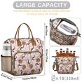 thumbnail image 5 of Pink Baseball Gear Pattern Womens Lunch Box for Work,Insulated Large Lunch Bag for Tween and Teen,Loncheras Para Mujer,Leakproof Adult Lunch Bag for Work,Beach,Travel,Picnic,Camping, 5 of 7