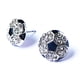 thumbnail image 3 of Pendientes de fútbol, elegantes pendientes de cristal, joyería para mujeres y niñas., 3 of 6