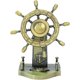 thumbnail image 1 of Adornos de timón de Metal, artesanía Retro de aleación de Zinc, decoración de oficina, modelo de timón de piloto de barco, estatua de adornos, 1 of 4