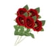 thumbnail image 4 of 5 piezas de rosas artificiales para centro de mesa, regalo de San Valentín para él Rojo, 4 of 9