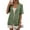 Army Green, variant on Fonma Women's 2025 Summer Short Sleeve Linen Blazer Jacket Lightweight Business Casual Fashion Suit with Pockets Black 2XL