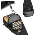 thumbnail image 6 of Disketp Sling Backpack,Multipurpose Crossbody Shoulder Bag Travel Hiking Daypack-Space Planet, 6 of 6