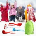 thumbnail image 6 of Herrnalise Toys on Sale Snow Snowball Maker Clip Maker Animal Shaped Snow Sand Mold Tool Winter Snow Toys Kit, 6 of 7