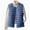 Blue, variant on Xdegoge Packable Puffer Vest Women Lightweight Button Down Round Neck Tunic Quilted Vests with Pocket Thin Casual Basic Sleeveless Padded Jacket 2025 Winter Fashion Outfits