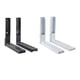 thumbnail image 2 of Soportes de pared para microondas Wosthever de Metal 2 uds plegable blanco, 2 of 6